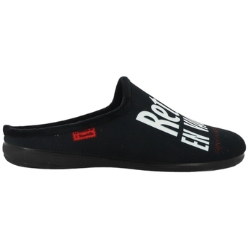 La Maison De L'espadrille Slippers  MULE HUMOUR M Maison de l'Espadrille 106-6-H8-NOIR DICTONS