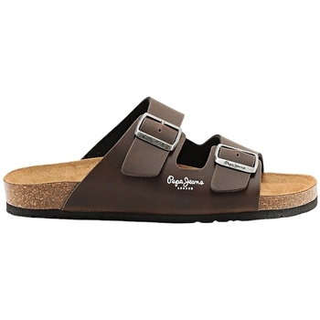 Pepe Jeans Slippers  BIO M DOUBLE KANSAS 878-BROWN PMS90108