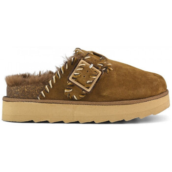 Colors of California Pantoffels  Platform sabot wool stitchings