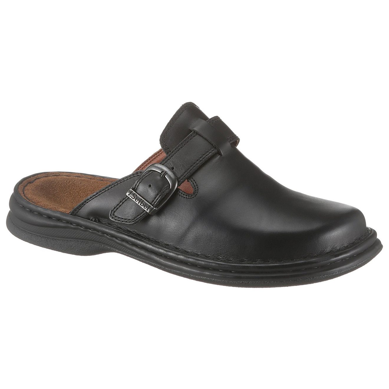 Josef Seibel Clogs Madrid Zomerschoen, slippers, vakantie, met verstelbare gesp
