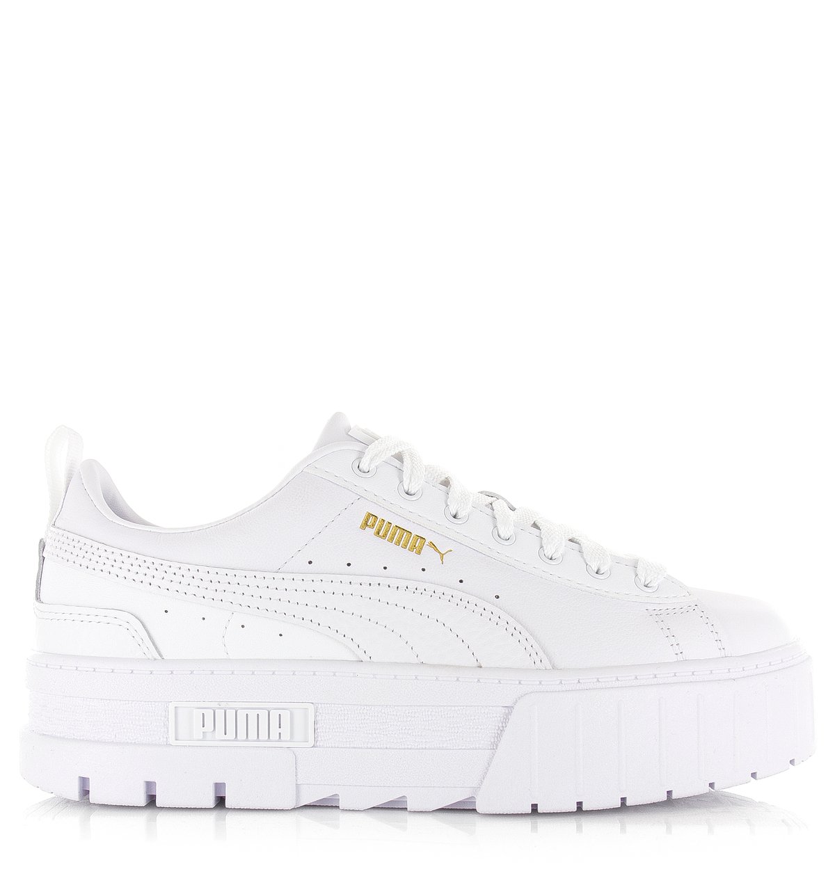 Puma  Mayze Classic Wns |  white Leer Dames