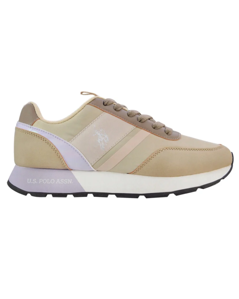 U.S. Polo Nobi dames sneaker / taupe
