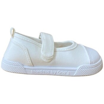 Blanditos Lage Sneakers  Crío's  de Crío's LONA CEREZA Blanco