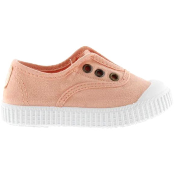 Victoria Lage Sneakers  106627 elastische canvas kindersneakers