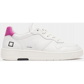 Date Sneakers  W391-CR-BA-WF COURT-WHITE/FUXIA