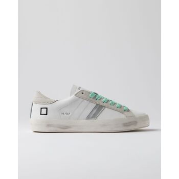 Date Sneakers  W421-HL-CA-WW HILL CALF-WHITE/WATER