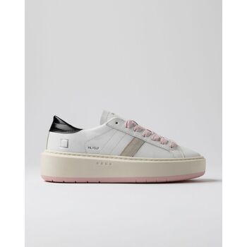 Date Sneakers  W421-HP-CA-WB HILL PLATFORM-WHITE/BLACK