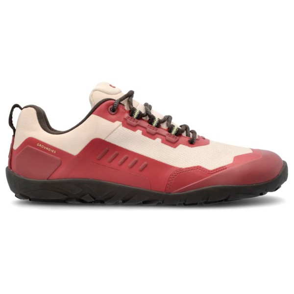 Groundies  Women's All Terrain Low 2.0 - Barefootschoenen, blush /geel