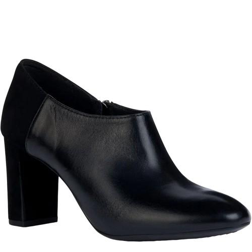Geox dames/dames Pheby 80 leren enkellaarzen 7.5 UK zwart