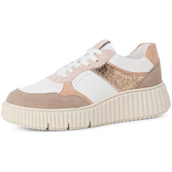 Tamaris Plateausneakers , vrijetijdsschoen, lage schoen, veterschoen met touch-it-technologie