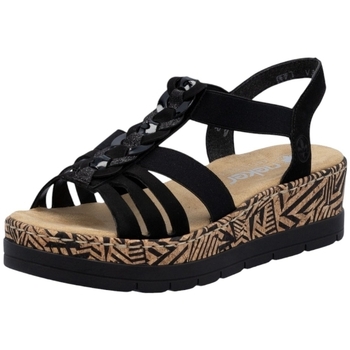 Rieker Sandalen  V3902 00-noir Noir