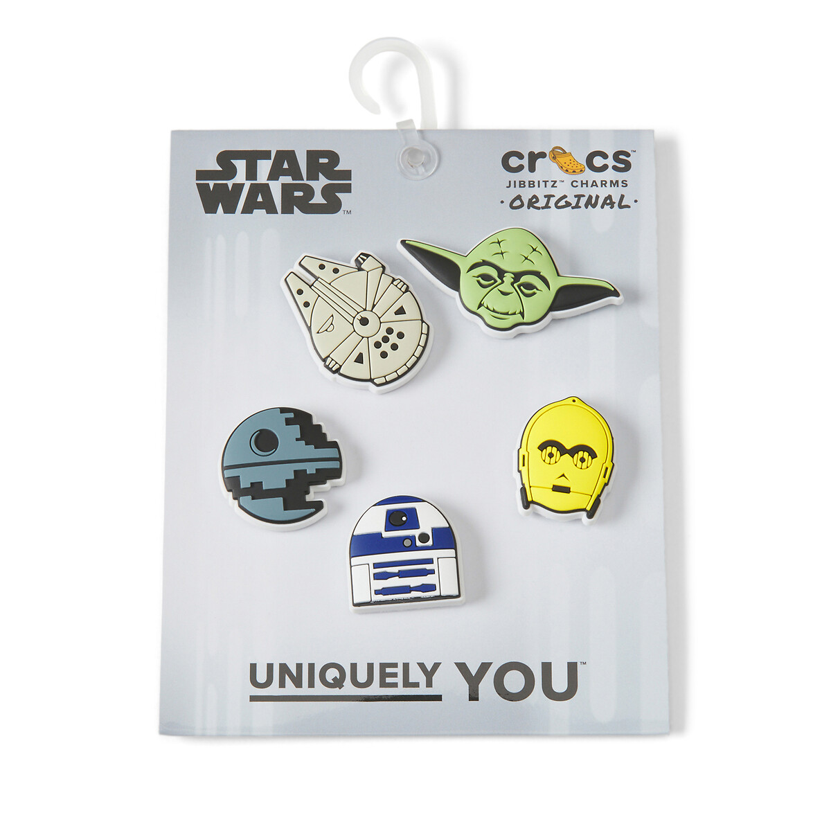 Crocs Schoenbutton Jibbitz™ Star Wars met star wars figuren (set, 5-delig, Geen speelgoed. Niet geschikt voor kinderen jonger dan 3 jaar)