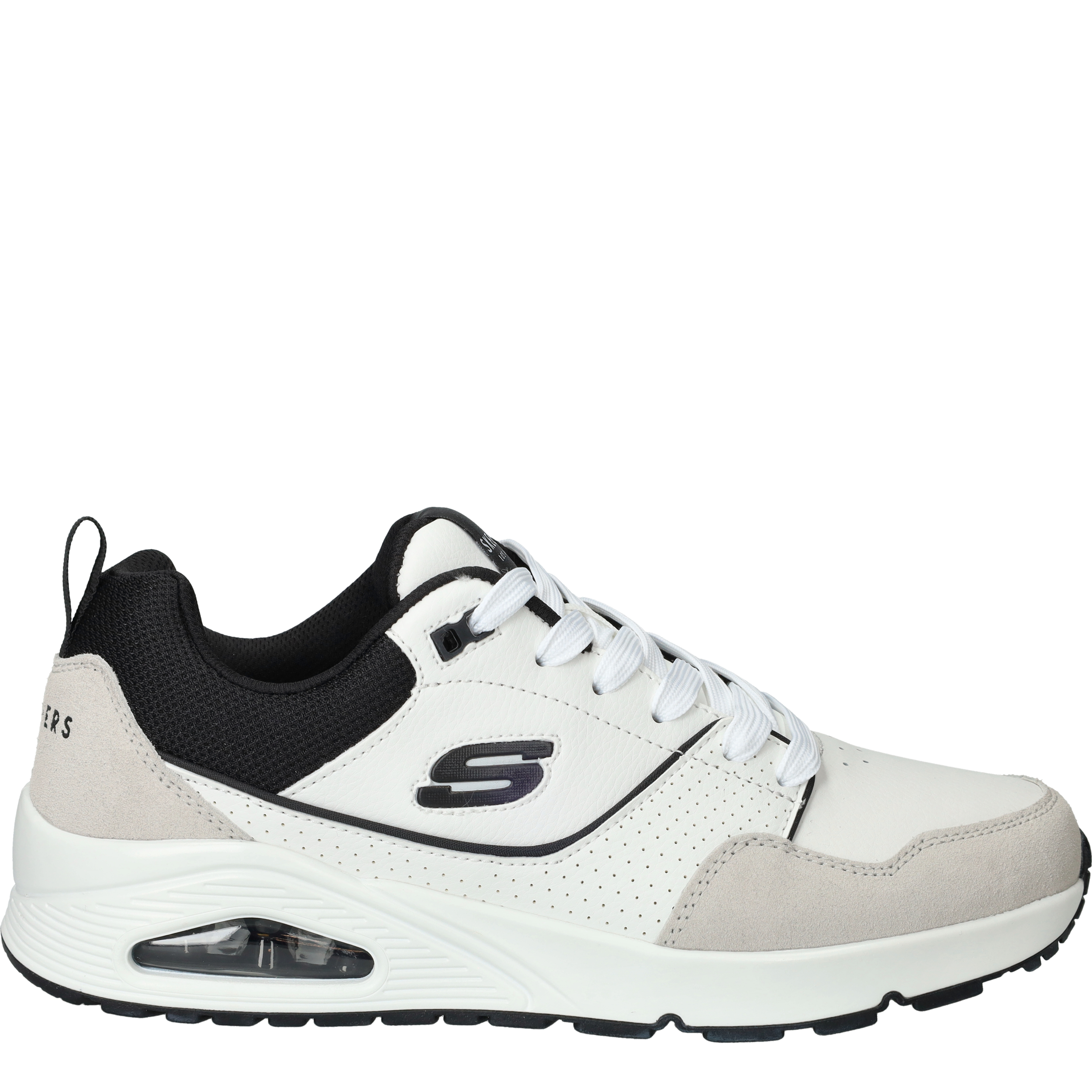 Skechers Sneakers UNO-RETRO ONE , retro sneaker, veterschoen met skech-air luchtkussen zool