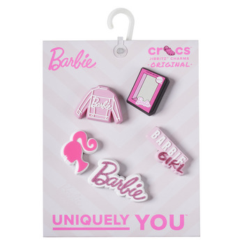 Crocs Schoenbutton Jibbitz™ Barbie (set, 5-delig, Geen speelgoed. Niet geschikt voor kinderen jonger dan 3 jaar)