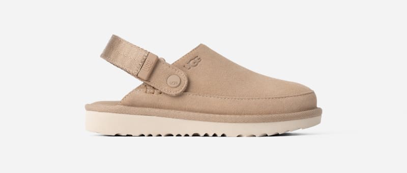UGG Clogs KID´S GOLDENSTAR CLOG pantoffel, mule, plateau schoen met verstelbare hielriem