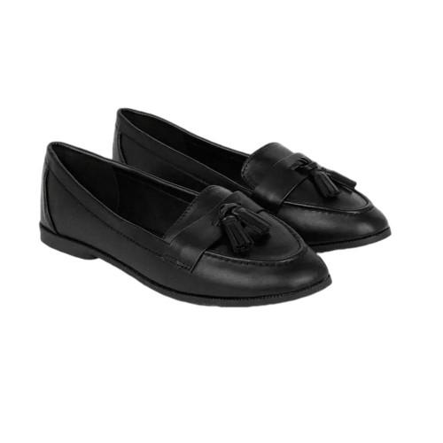 Pertemba FR - Apparel Dorothy Perkins dames/dames Lennie kwast brede loafers 4 UK