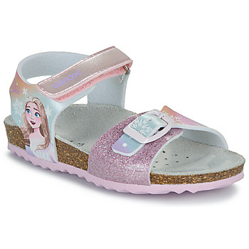 Geox Sandalen J ADRIEL GIRL , zomerschoen, klittenbandschoen met elsa-motief
