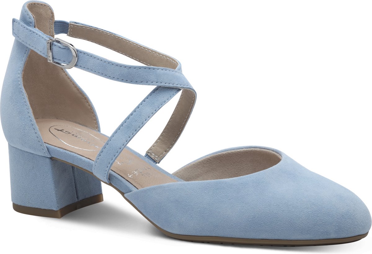 Tamaris  maat 40- COMFORT Essentials Dames Pumps - LT BLUE SUEDE