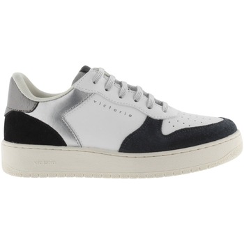 Victoria Sneakers  Baskets daim et métal femme Madrid