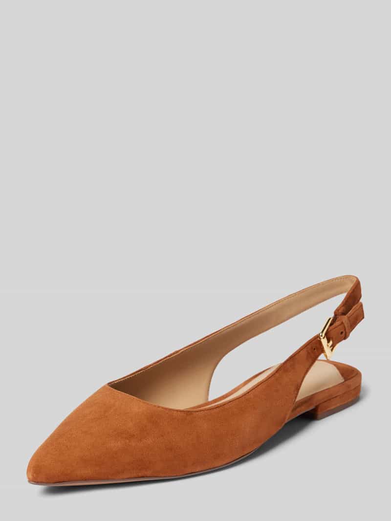 Lauren Ralph Lauren Ballerina's met doornsluiting, model 'LONDYN'