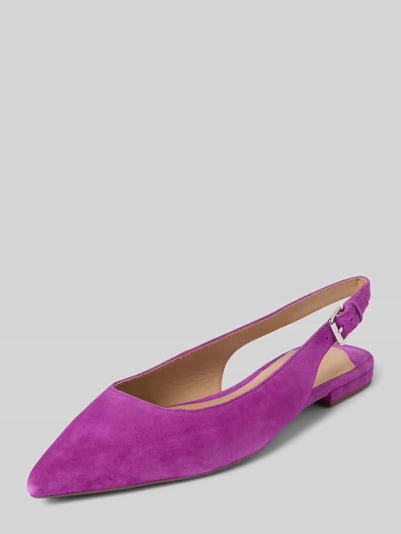 Lauren Ralph Lauren Ballerina's met doornsluiting, model 'LONDYN'
