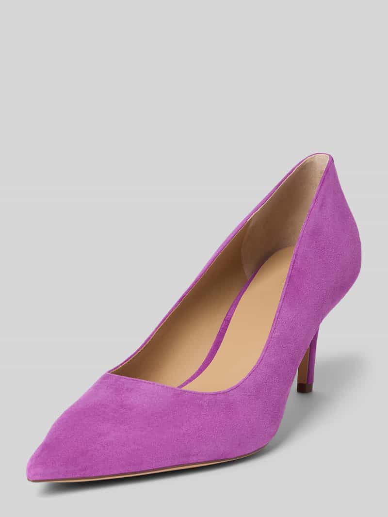 Lauren Ralph Lauren Pumps van leer met naaldhak, model 'LANETTE'