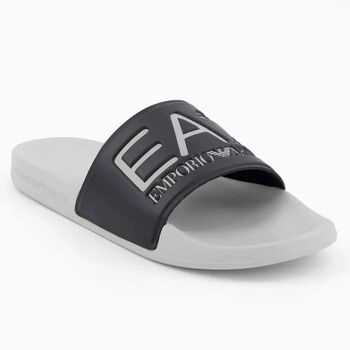 Emporio Armani EA7 Slippers  7X000108 AF15118-M8130 GREY VIOLET/OBSIDIAN