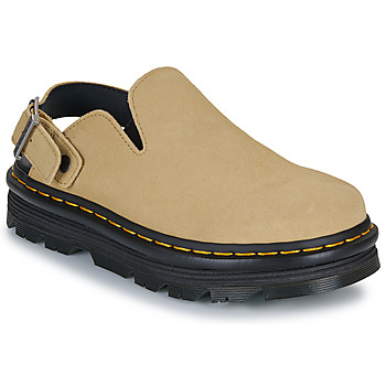 Dr. Martens Slippers  ZebZag Mule Mule Savannah Tan EH Suede
