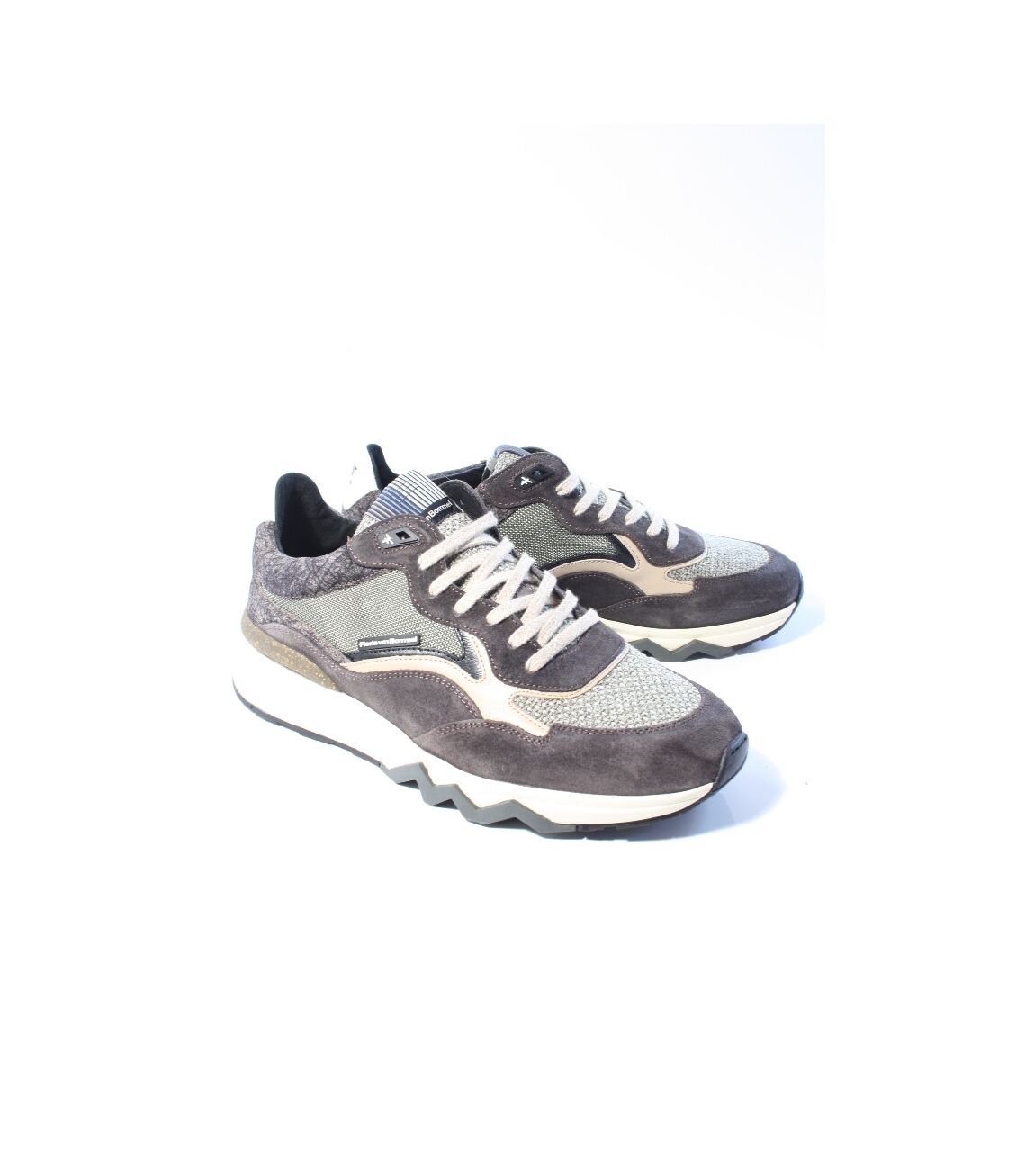 Floris van bommel Heren sneakers grijs 10