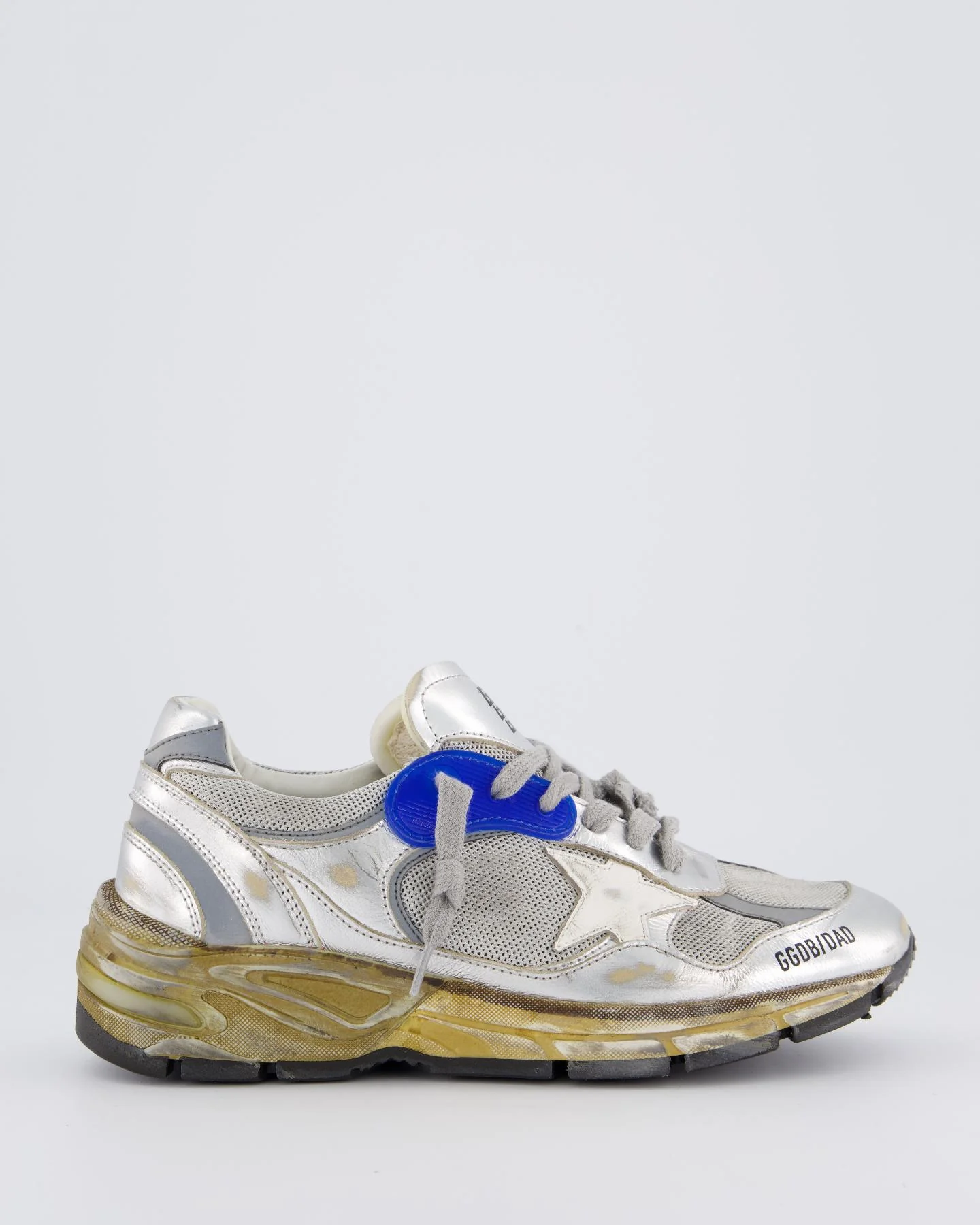 Golden Goose Deluxe Brand Dames running dad zilver