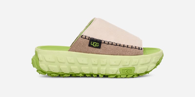Ugg Venture Daze-slipper voor dames  in Beige  Suede