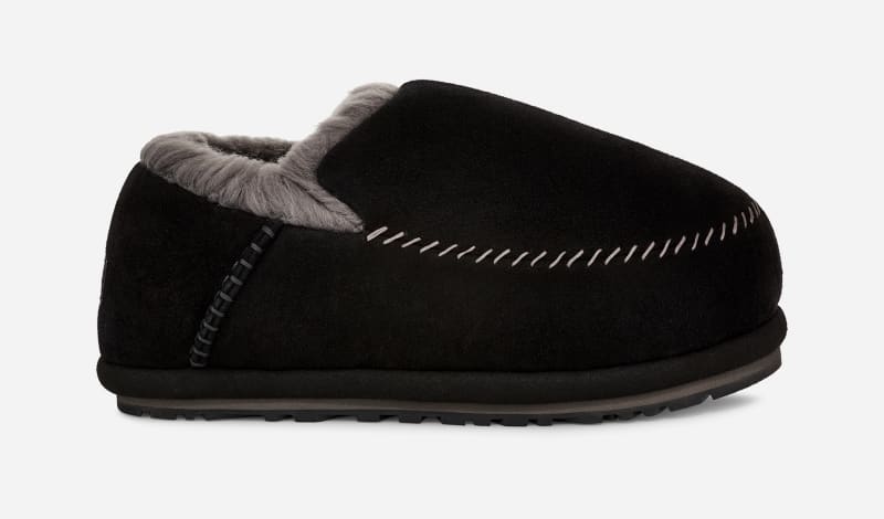 Ugg Anders-pantoffel in Black  Suede