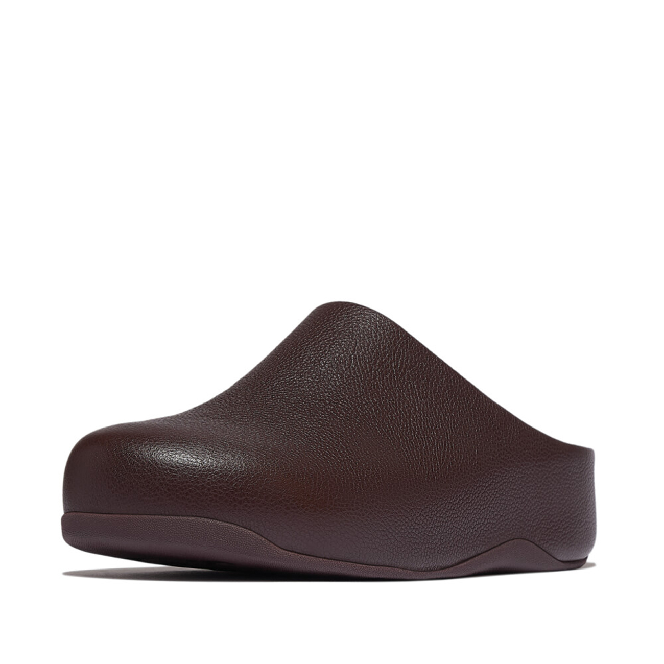 FitFlop Shuv tumbled-leather clogs