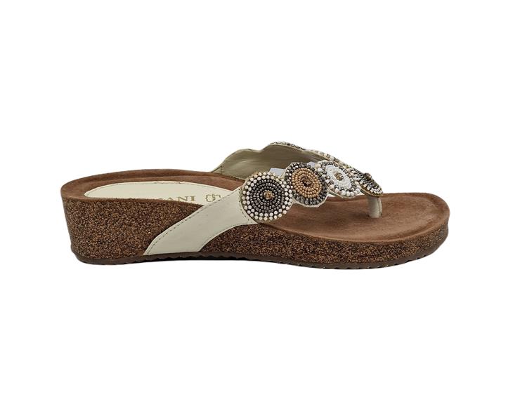 Lazamani Dames Beige