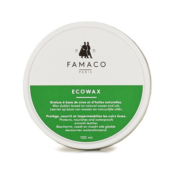 Famaco Schoenonderhoud  BOITE DE GRAISSE ECO / ECO WAX 100 ML 