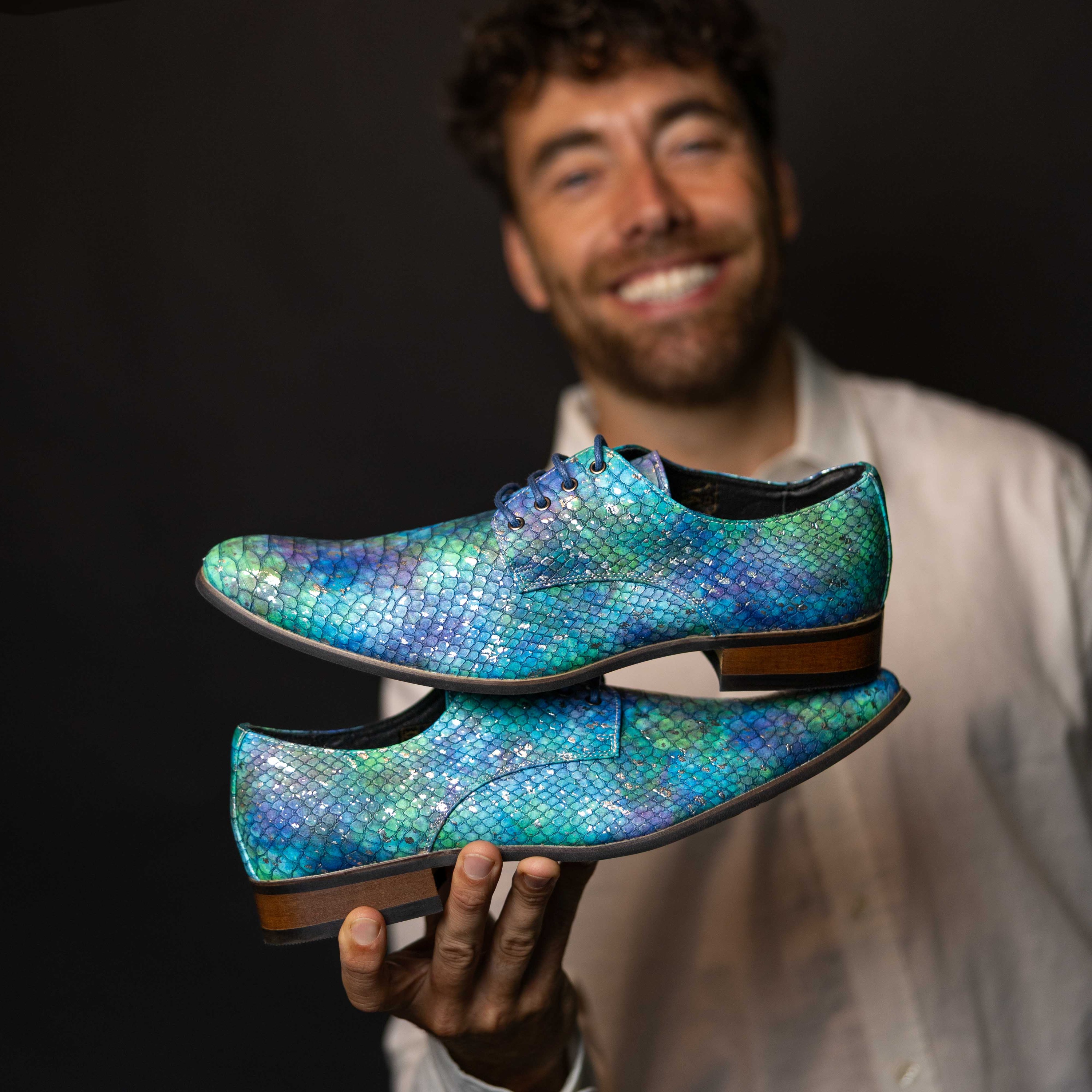 Lureaux Mystic Mirage  - Handgemaakte Nette Schoenen Voor Heren