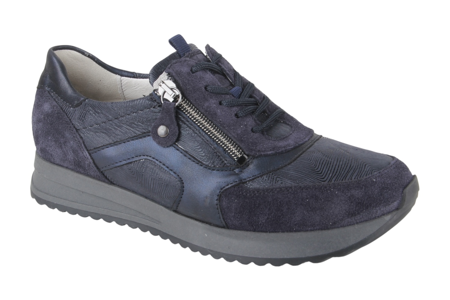 Waldläufer 752004-404-194 dames veterschoenen sportief