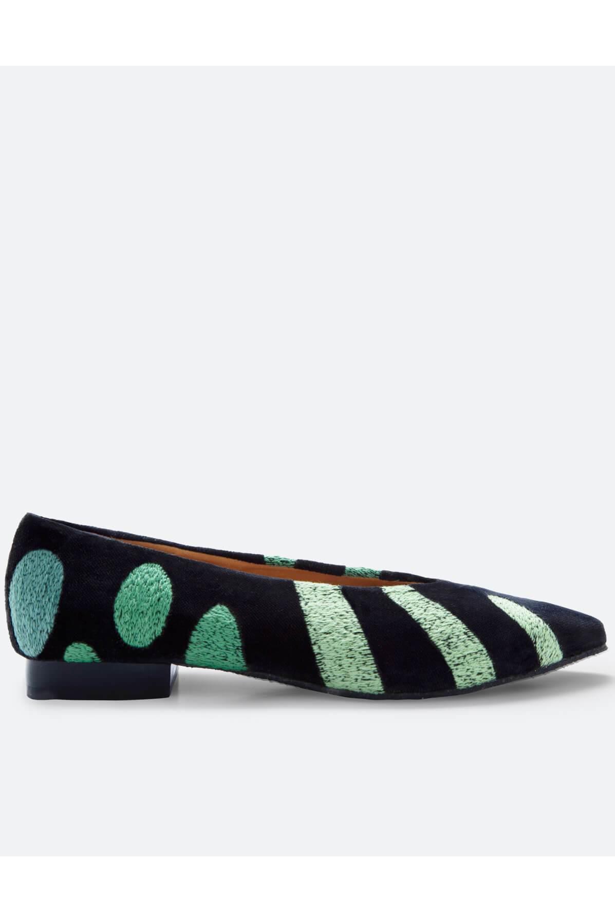 Momoc Damen vegan Loafer Monstera GrÃ¼n