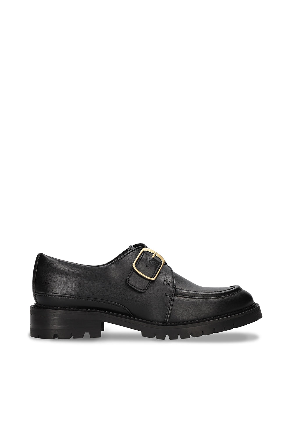 NAE Damen vegan Slipper Roda Veganes Ã–ko-Leder Schwarz