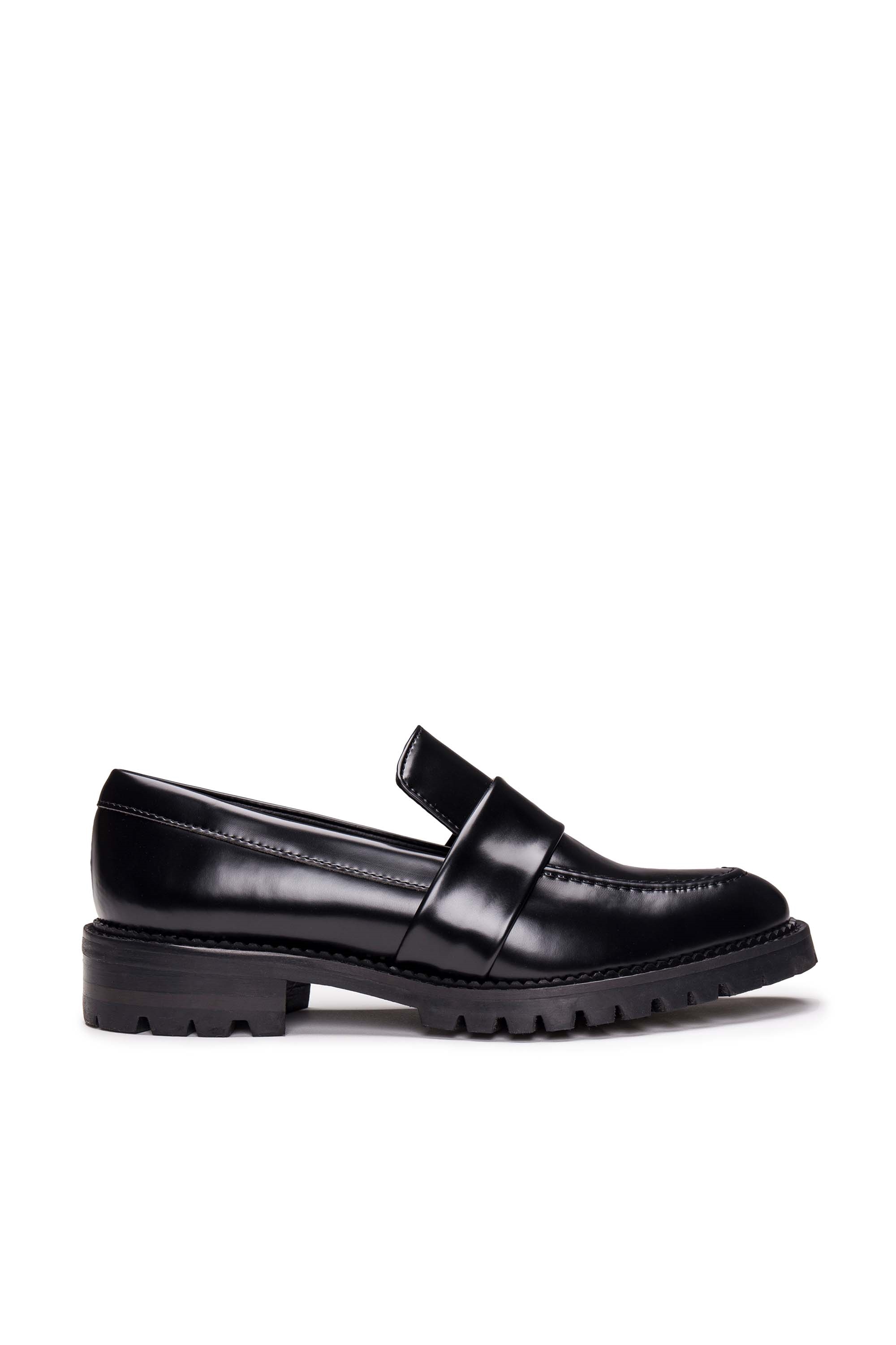 NAE Damen vegan Loafers Elena Schwarz