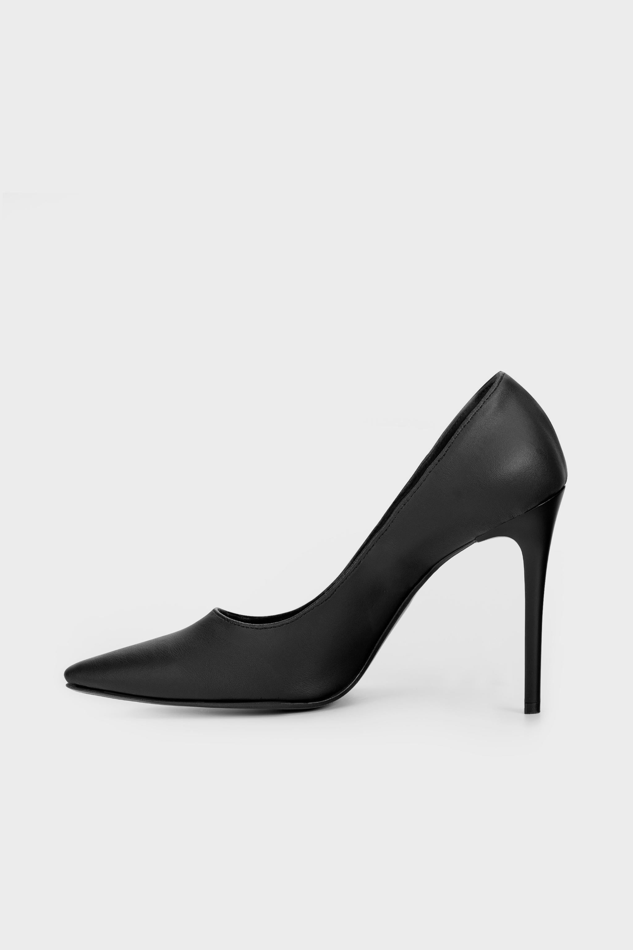 BOHEMA Damen vegan Pumps Blacky Chic Nopal Schwarz