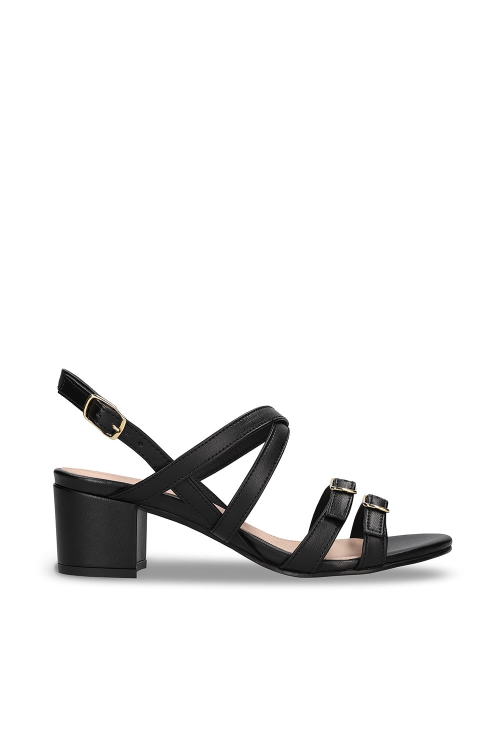 NAE Damen vegan Sandalen Hebea Veganes Ã–ko-Leder Schwarz