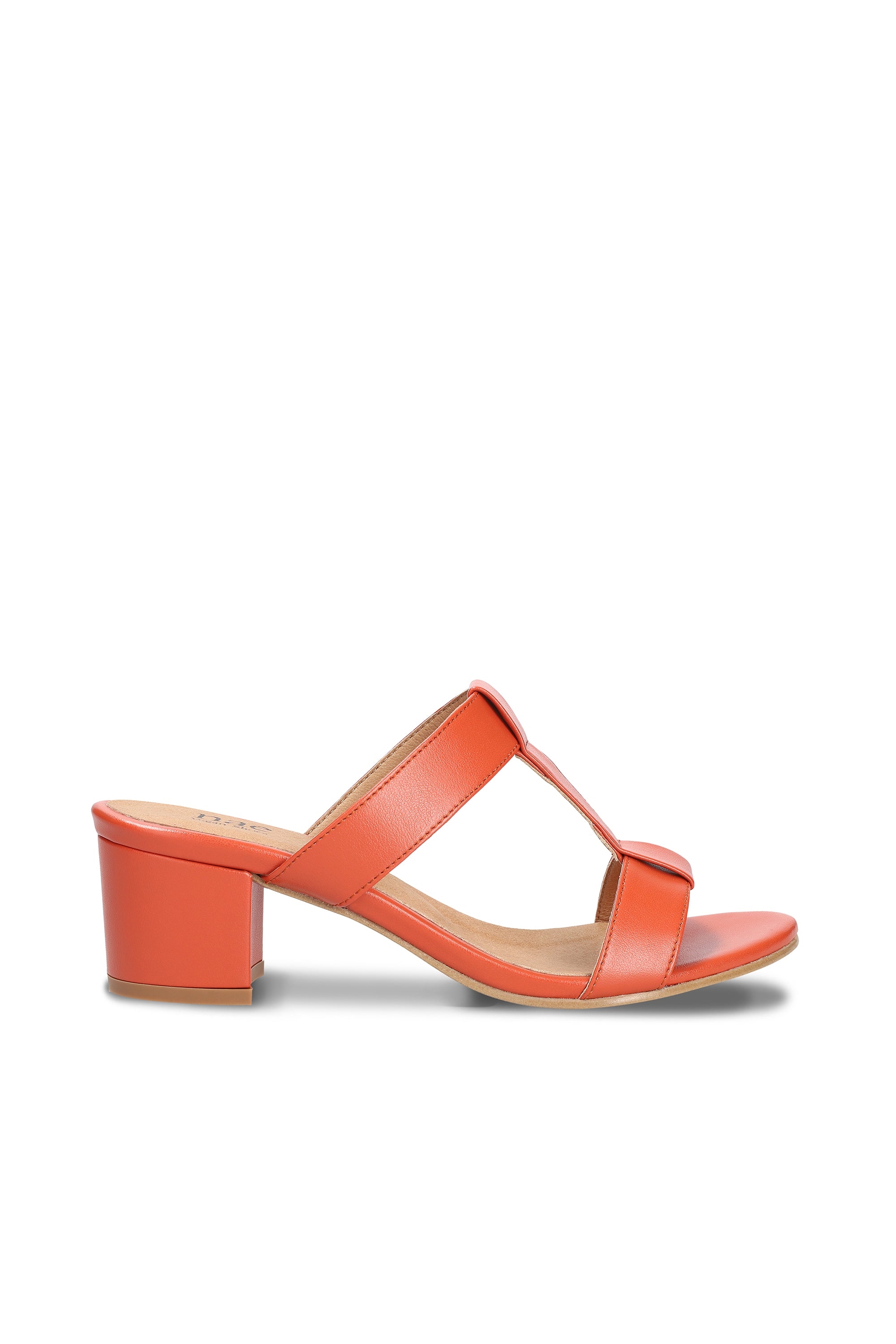 NAE Damen vegan Sandalen Iris Orange