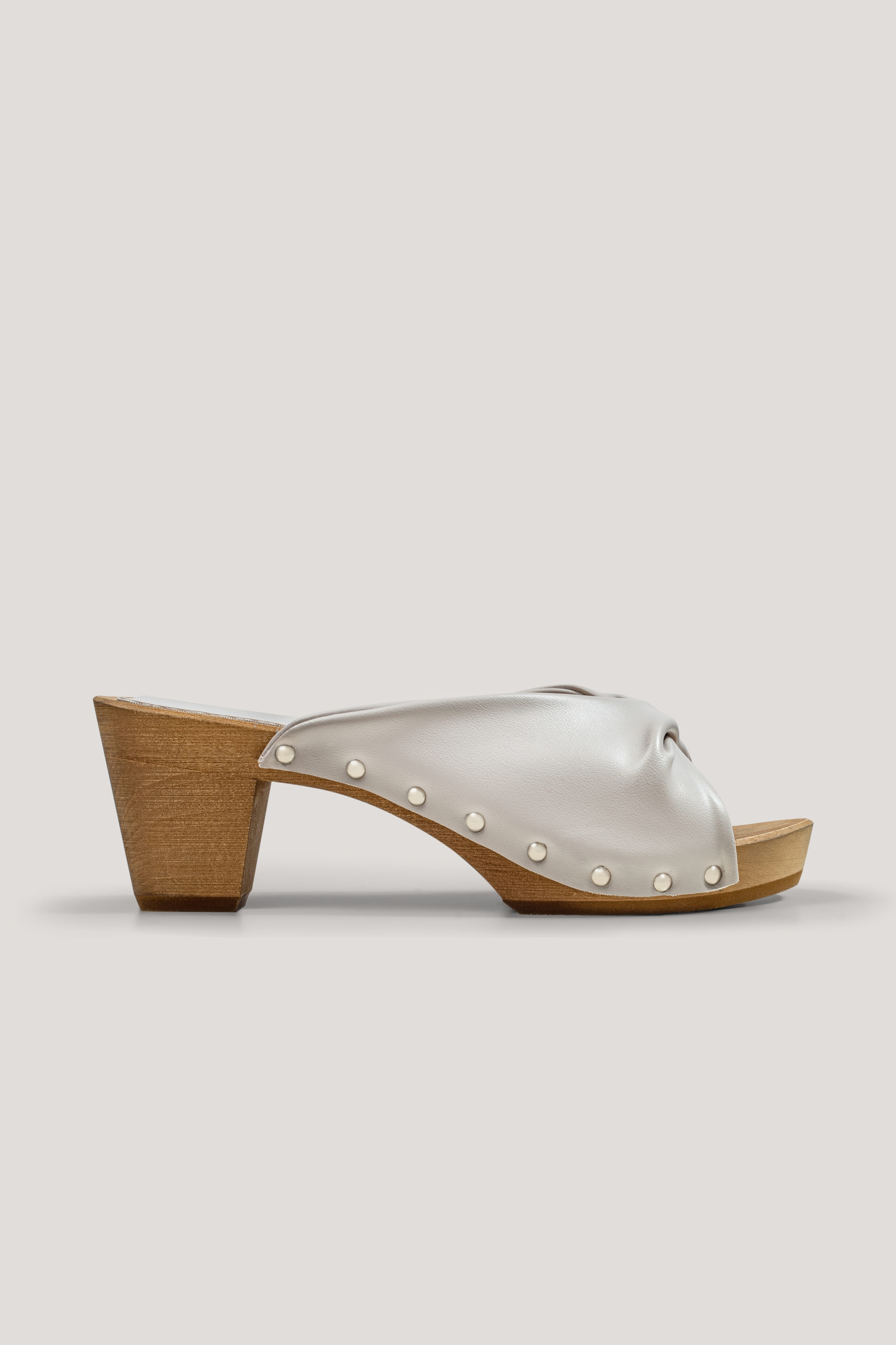 AGAZI Damen vegan Clogs All That She Wants! Veganes Ã–koleder Grau