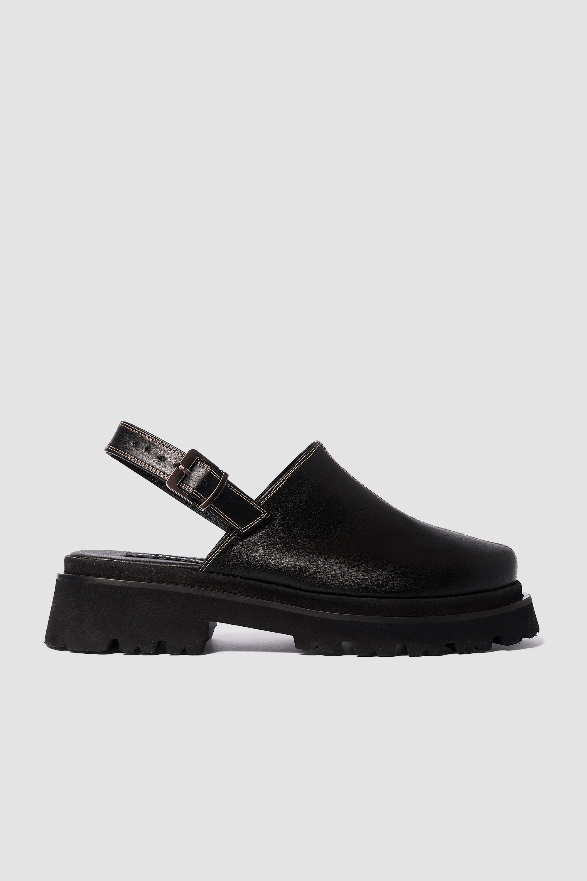 BOHEMA Damen vegan Clogs Urban Schwarz