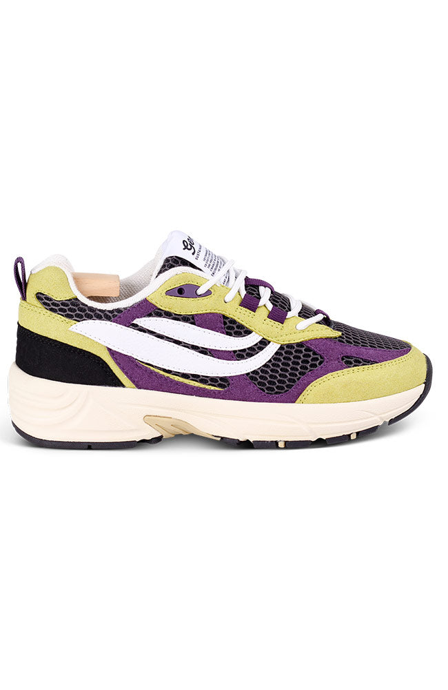 Genesis Damen vegan Sneaker G-Eco '99 Limette/Violett