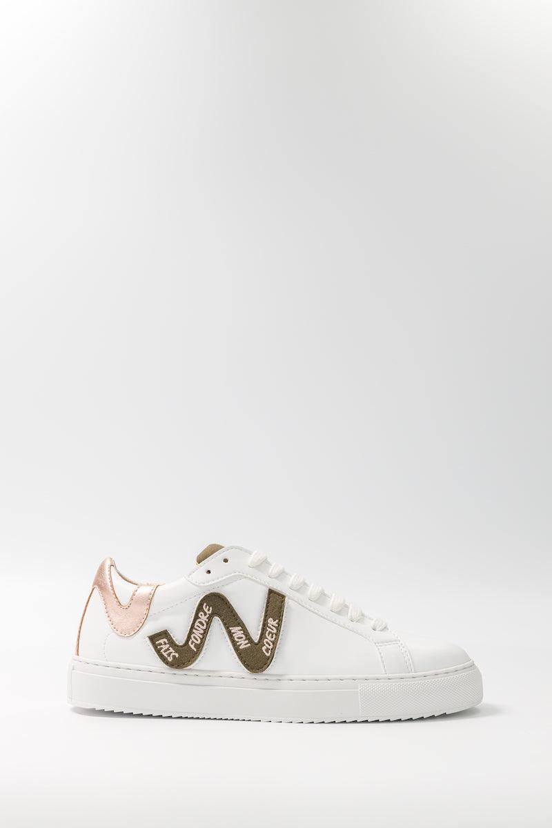 Mood Walk Damen vegan Sneaker Wild Walker Khaki
