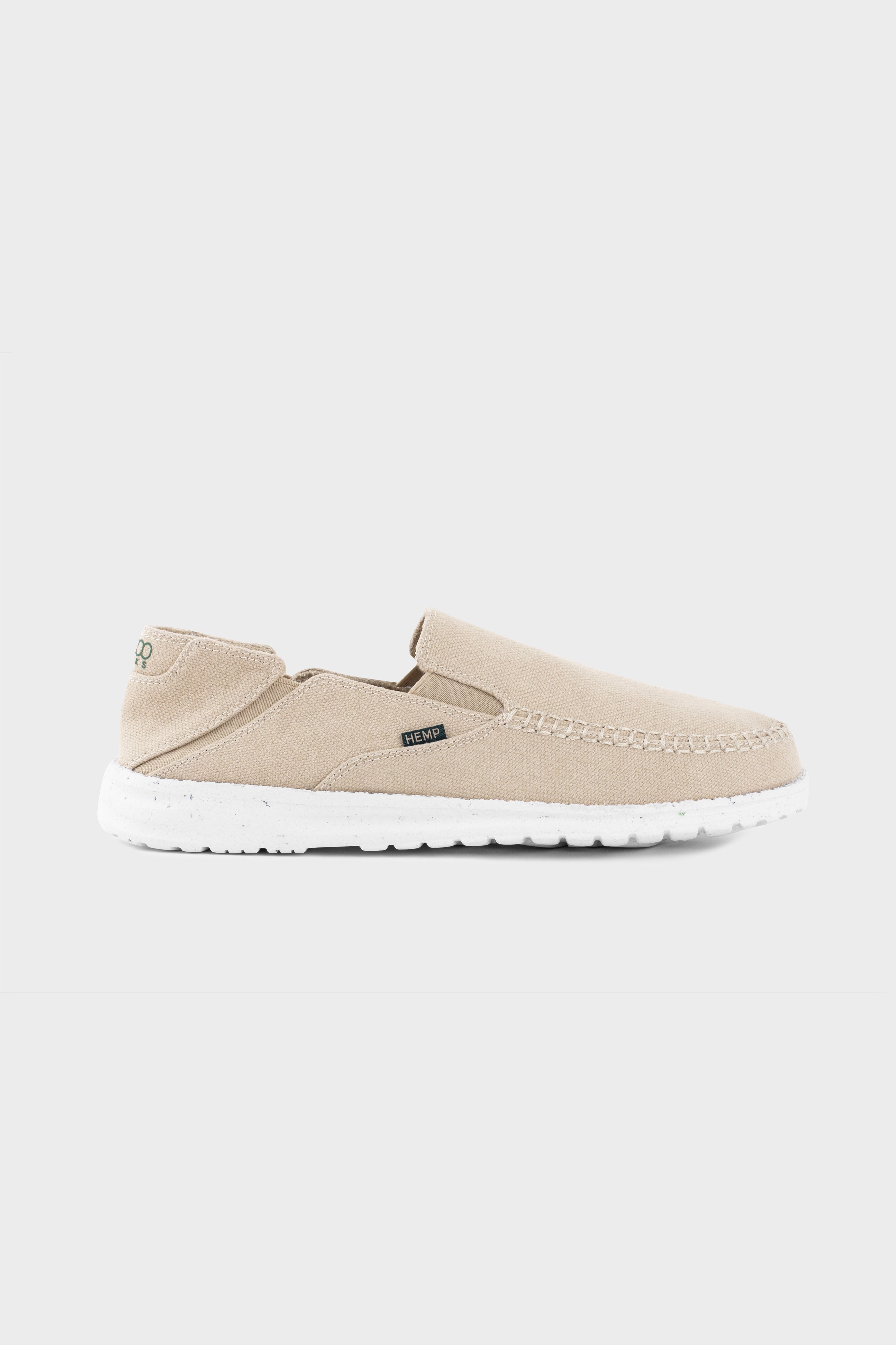 8000 kicks EU Damen vegan Slip-On Damen Sunslide Hanf Beige