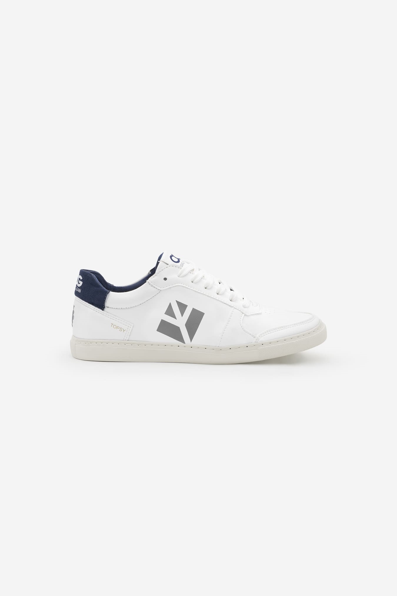 COG Damen vegan Sneaker Damen Topsy WeiÃŸ Blau