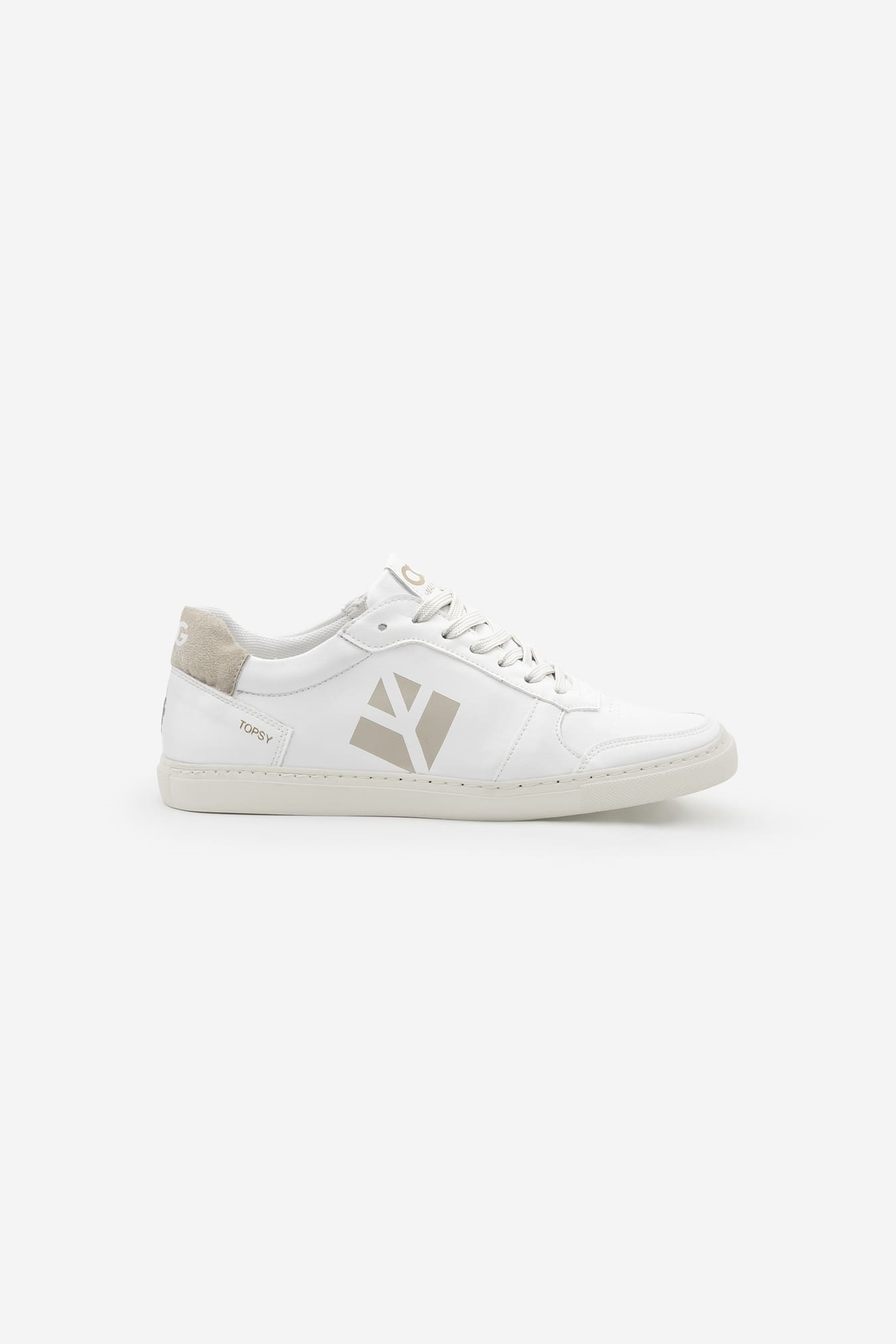 COG Damen vegan Sneaker Damen Topsy WeiÃŸ Beige